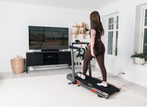 OYeet YT104 (Best i test) tredemølle med stigningsfunksjon 14km/t 105x43cm løpebånd (TM-YT104)