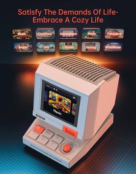 Divoom MiniToo - retro pixel Bluetooth-høyttaler (90100058280)