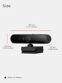 Lenovo Performance FHD Webcam - nettkamera med Windows Hello (4XC1D66055)