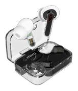 STREETZ Gjennomsiktige True Wireless Earbuds med Dual Mic ENC