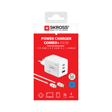 SKROSS Power Charger 100W GaN Combo+ EU - inkludert 1.6m kabel (SKKT07100WPDEUCN)