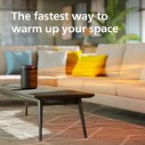 Philips kompakt keramisk vifteovn 1500W (CX2120/01)