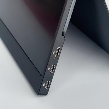 Ontario 17.3" Full-HD bærbar ekstraskjerm får strøm og videosignal gjennom USB-C-kabel (ONT-PM-1731)
