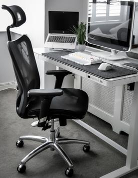 Sihoo M57 ergonomisk kontorstol svart - 5 års garanti (SH-M57-M111)