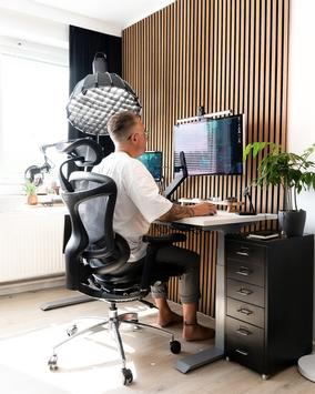 Sihoo C300 Pro ergonomisk kontorstol svart - 5 års garanti (SH-C300-PRO-M101)