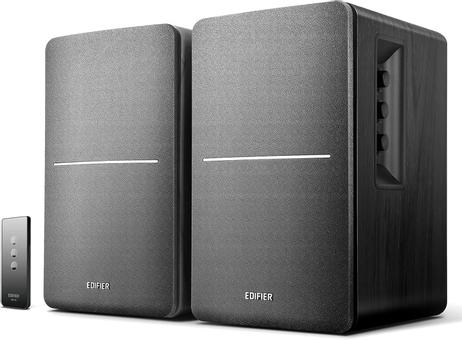 Edifier R1280T Powered Bookshelf Speakers - 2.0 Active Near Field Studio Monitor Speaker - Black - 42 Watts RMS (R1280T BLACK)