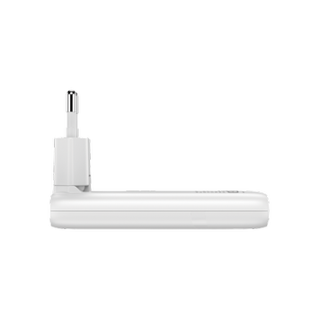 Verbatim Fold 'n' Go 65W sammenleggbar GaN-lader 2x USB-C PD, PPS, hvit (32355)