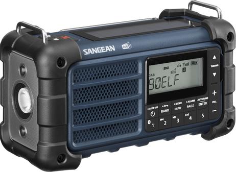 Sangean MMR-99 DAB+ Ocean Blue DAB+/FM sveiveradio med solcellepanel (A500480)
