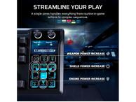 Corsair Galleon 100 SD gamingtastatur innebygd Stream Deck, RGB LED, Corsair MLX Pulse, nordisk layout (CH-912A31I-ND)