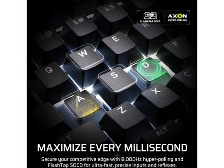 Corsair Galleon 100 SD gamingtastatur innebygd Stream Deck, RGB LED, Corsair MLX Pulse, nordisk layout (CH-912A31I-ND)