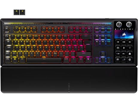 Corsair Galleon 100 SD gamingtastatur innebygd Stream Deck, RGB LED, Corsair MLX Pulse, nordisk layout (CH-912A31I-ND)