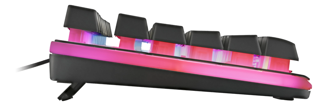 Deltaco Gaming DK220 Membrane RGB Keyboard, 25-anti-ghosting keys, black (GAM-021-RGB)