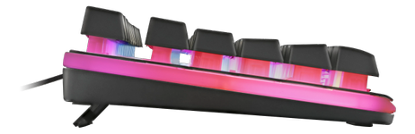 Deltaco Gaming DK220 Membrane RGB Keyboard, 25-anti-ghosting keys, black (GAM-021-RGB)