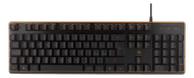 Deltaco Gaming DK210 Membrane Orange Keyboard, 25-anti-ghosting keys, black (GAM-021)