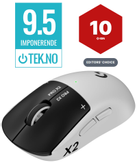 Logitech G Pro X2 Superstrike Designet for proffer: Utviklet sammen med e-sportutøvere. (910-007777)