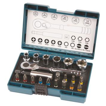 Makita 21-delers bits- og pipesett (B-54081)