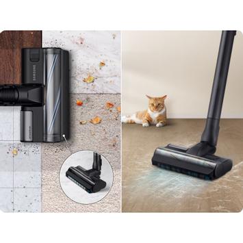 Samsung Jet 85 PetPRO støvsuger med 2-i-1 ladestasjon - 580W - opptil 60 min brukstid (VS20C85G2TN/WD)