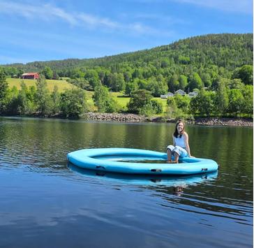 Ontario gigantisk oppblåsbar flyteplattform - vann-hengekøye (ONT-FLOAT-305)