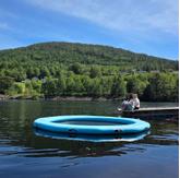 Ontario gigantisk oppblåsbar flyteplattform - vann-hengekøye (ONT-FLOAT-305)
