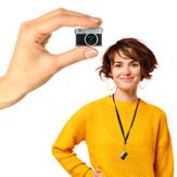 Easypix MiniPro XS1 miniatyr retro-kamera inkludert minnekort (12012)