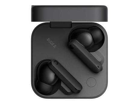 Nothing CMF Buds 2 (mørkegrå) Touch kontroll, IP55, In-ear detection, X app, fast pair