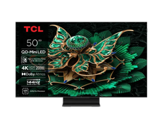 TCL 50C7K Fernseher 127 cm (50") 4K Ultra HD Smart-TV WLAN Metallisch 2000 cd/m²