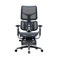 Sihoo S300 ergonomisk kontorstol svart med fotstøtte - 5 års garanti