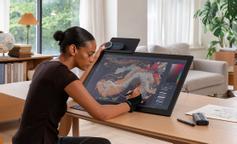 Huion Kamvas Pro 27 (144Hz) 4K tegnebrett med IPS-skjerm, Delta E < 1