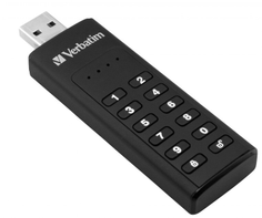 Verbatim Keypad Secure - USB-flashstasjon - 64 GB