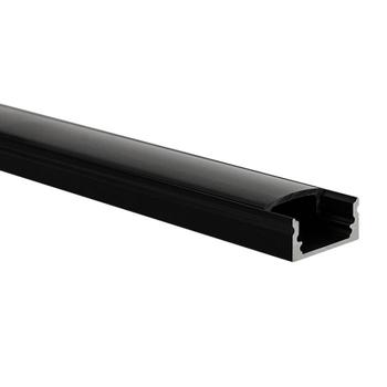 BA Sort Aluminiumsprofil,  5m (BA14124-50289414-Profil-Sort-5m)