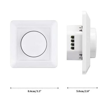 BA DimLux, dimmer, 200W, Klassisk Hvit (BA21001-Dimmer-200W)