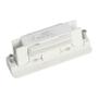 Noxion 3-Fase straight connector- Hvit