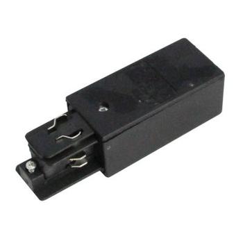 Noxion 3-Fase End feed earth right- Sort (138065)