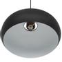 BA Pendel Lampe Metall og Tre Svart (253711)