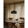 BA Pendel Lampe Metall og Tre Svart (253711)