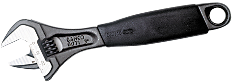 Bahco Ergo Skiftnyckel 9072 10" fosfaterad (9072)