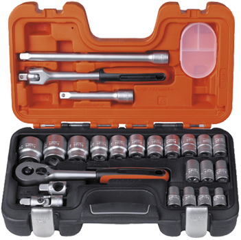 Bahco Hylsnyckelsats mm 1/2" S240 (S240)