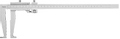Diesella Skjutmått för bromstrummor 40-340 x 0,002 mm