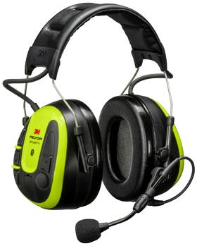 3M Peltor WS Alert X-headset,  klargula kåpor, hjässbygel (MRX21A4WS6)