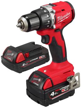 Milwaukee Kompakt Slagborrmaskin M18 BLPDRC-422C (4933492825)