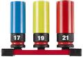 Milwaukee Hjulmutterhylsa 1/2" Auto Set, 3-del