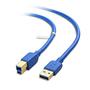 Biamp Biamp Kabel USB 3.0 type A til B 1 8m Blå