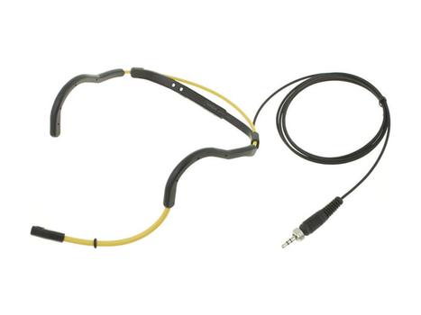SENNHEISER HT 747 | Hodebøylemikrofon,  vannresistent,  sort/gul (700183)