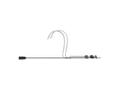 SENNHEISER HSP Essential | hodebøylemikrofon, kule, sort, Lemo