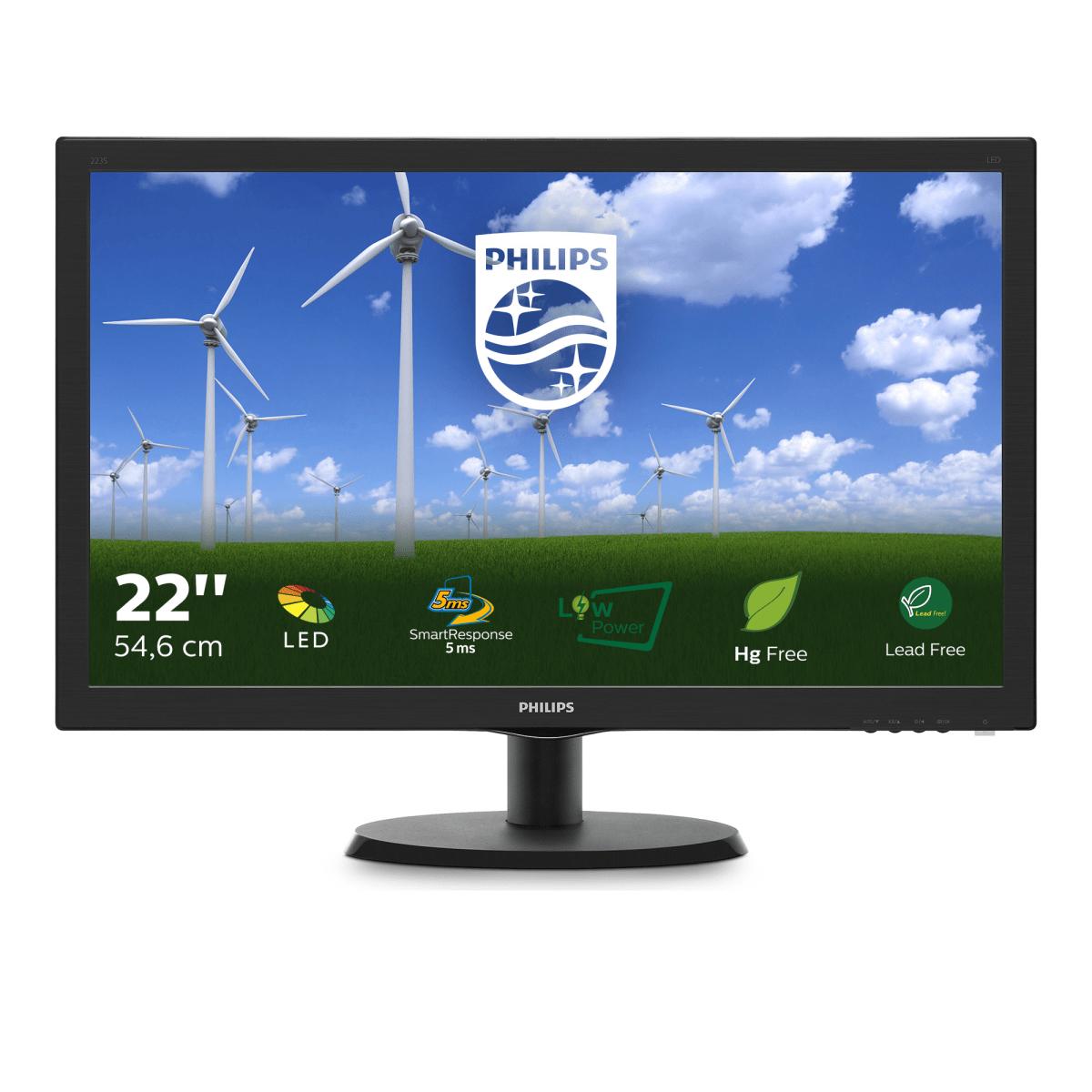 Настройка монитора philips 223v