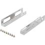 DELTACO Adapter kit HDD mounting brackets for mounting a 2.5´´ hard drive in a 3.5´´ slot, Screws included