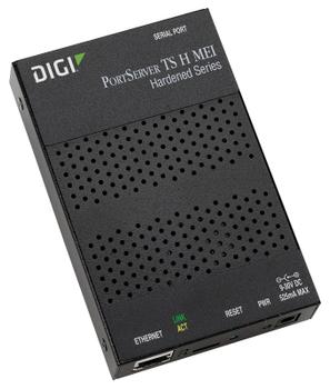 Digi PortServer TS H MEI 4 port extended temp/ hardened RS-232/ 422/ 485  RJ-45 (70001919)
