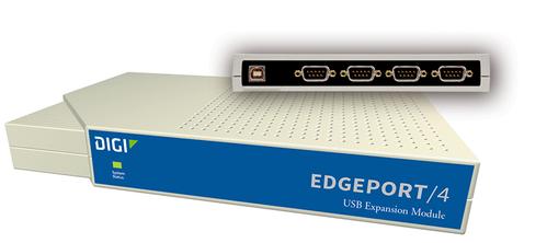 DIGI Digi Edgeport/ 4,  4 port DB-9 RS232 to USB Con (EP-USB-4)