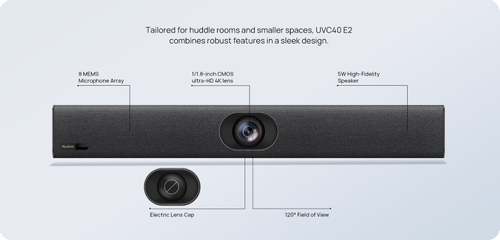 Yealink UVC40 E2 All-in-one USB videobar (1206673)