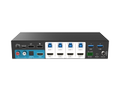 NETVIO MV-H2-0401-10 MultiView 4x1 HDMI 4K60 HDR 10bit Processor with USB3.1 Gen1 switching & KVM